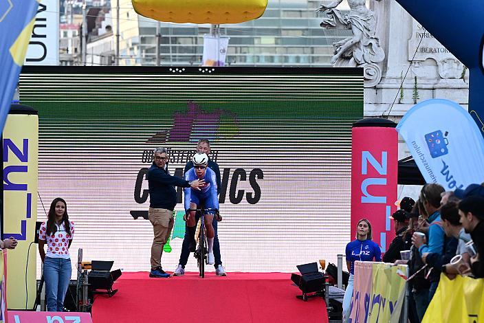 Etappensieger Tibor del Grosso (NED, Alpecin-Deceuninck Development Team) Prolog Linz, 14. Int. Raiffeisen OÖ-Radrundfahrt UCI Kat. 2.2