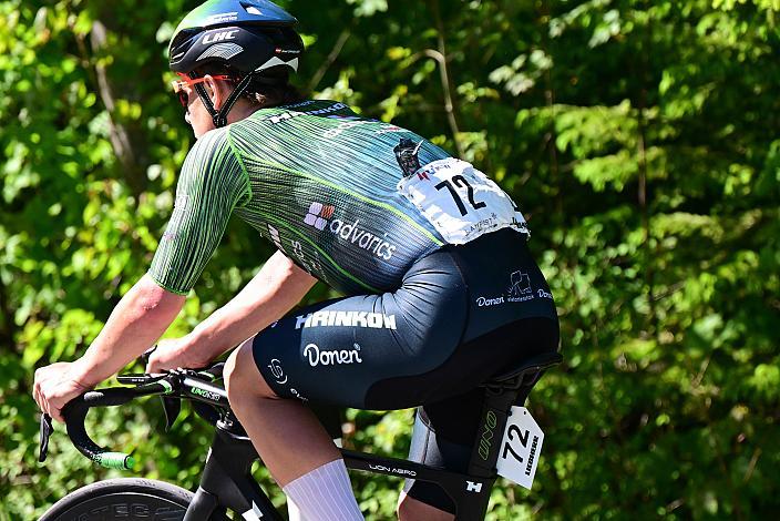 Die Ausreisser mit Josef Dirnbauer (AUT, Hrinkow Advarics), Luis Straßer, (GER, RUN&RACE-Solarpur) Herren Elite, U23, Road Cycling League Austria, 15. GP Vorarlberg