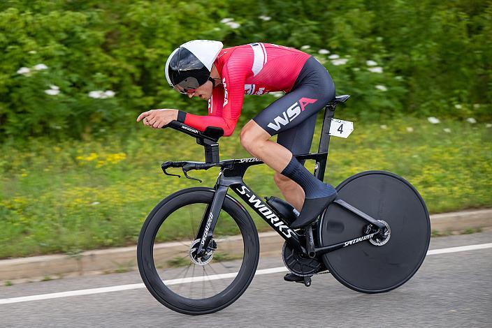 Felix Ritzinger (AUT, WSA KTM Graz pb Leomo) Elite Herren, Österreichische Meisterschaft Einzelzeitfahren, Novo Mesto, Slowenien