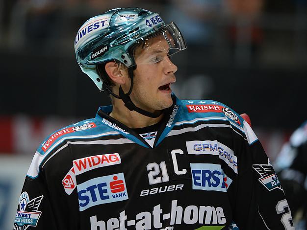 #21 Philipp Lukas EHC Liwest Black Wings Linz vs EHC Red Bull Muenchen