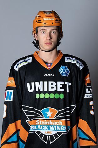 Laurin Müller (Steinbach Black Wings Linz) Steinbach Black Wings Linz, bet-at-home ICE Hockey League