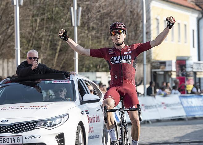 Sieger Daniel Auer (AUT, Maloja Pushbikers)  Leonding, 59. Rad SaisonerÃ¶ffnungsrennen Leonding, Rad Bundesliga 2019