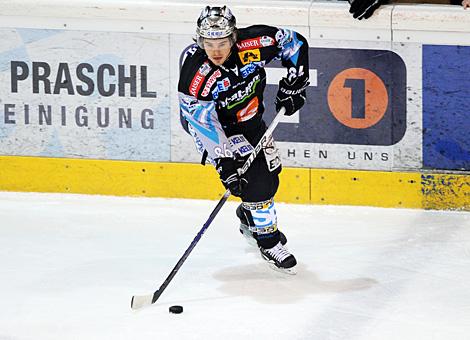 Martin Mairitsch Liwest Black Wings Linz vs. KHL Medvescak Zagreb