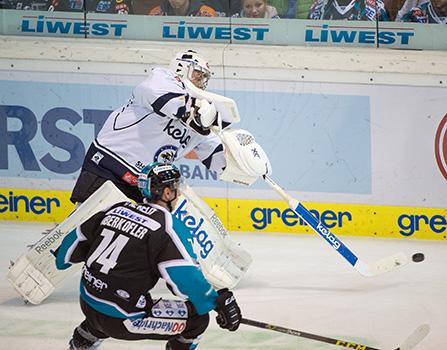 Jean-Philippe Lamoureux (EC VSV), EHC Liwest Black Wings Linz vs EC VSV