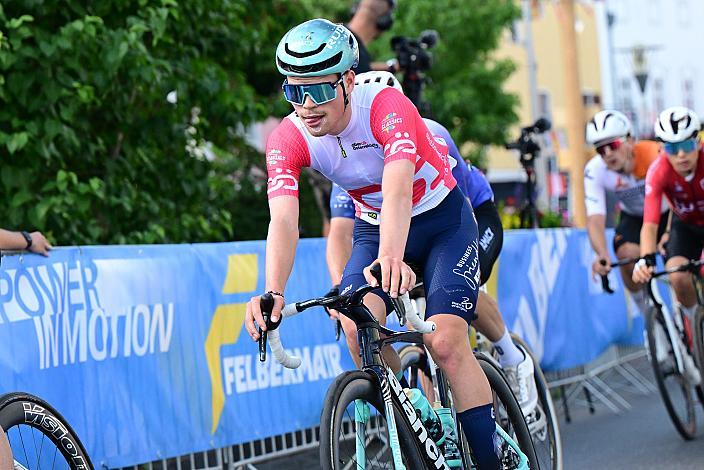 Im Nachwuchstrikot Kasper Borremans (FIN, Bahrain Victorious Development Team), 2. Etappe Eferding - Reichersberg, Oberösterreich Rundfahrt