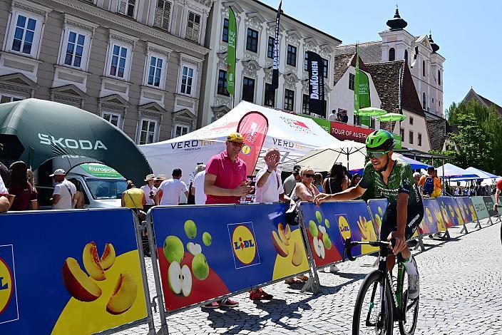 Riccardo Zoidl (AUT, Hrinkow Advarics)  4. Etappe von Steyr nach Steyr, 170,5km, Tour of Austria