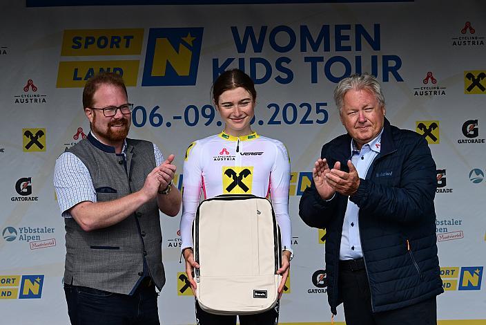  Beste Nachwuchsfahrerin Nadia Hartman (POL, MAT Atom Deweloper Wroclaw Junior), Zeitfahren Herzogenburg,  3. Etappe Sportland NOE WOMEN Tour