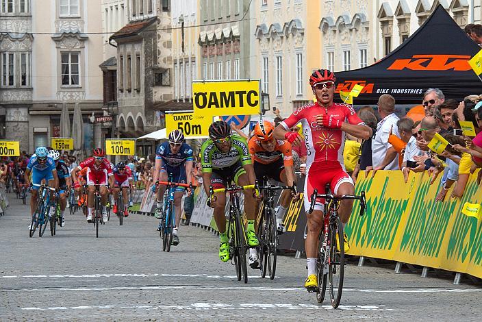 Sprintsieger Clement Venturini (FRA, Cofidis Solutions Credit) 2. Etappe Mondsee - Steyr, 68. Int. Österreich-Rundfahrt-Tour of Austria (2.1)