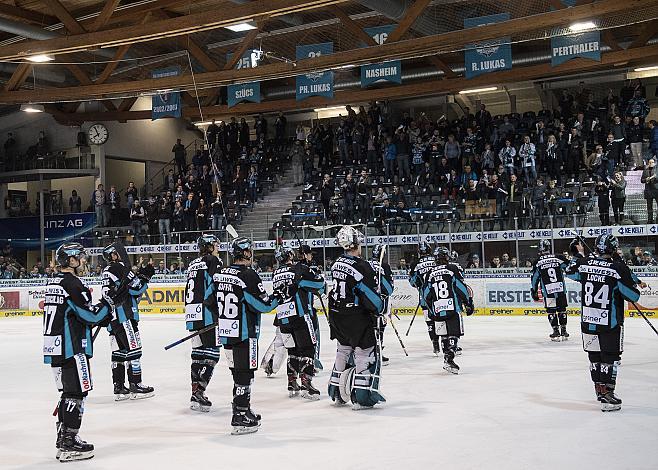 Die EHC Liwest Black Wings Linz,  Spiel 6, EHC Liwest Black Wings Linz - Graz 99ers, Play Offs, Viertelfinale