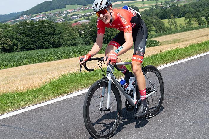 David Preyler (AUT, Team Österreich) 46. Int. Keine Sorgen,  Junioren Rundfahrt UCI Kat. MJ 2.1, 3. Etappe Bad Wimsbach/Neydharting - Strass im Attergau