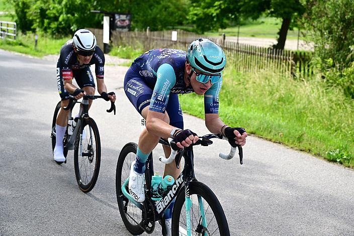 Milan Kadlec (CZE, Team Elkov Crypto4me), Seth Dunwoody (IRE, Bahrain Victorious Development Team), 3. Etappe Asten - Bad Schallerbach, Oberösterreich Rundfahrt