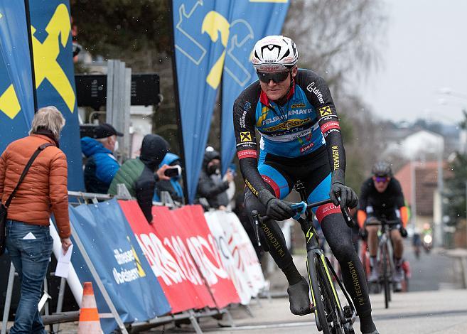 Sieger Moran Vermeulen (AUT, Team Felbermayr Simplon Wels) Herren Elite, U23, Radliga, 60. Radsaison-Eröffnungsrennen Leonding, Oberösterreich