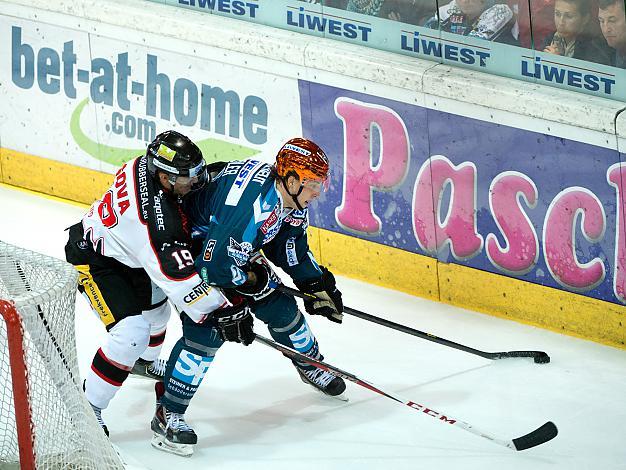 Brian Lebler, Linz im Angriff, EHC Liwest Black Wings Linz vs HC Orli Znojmo