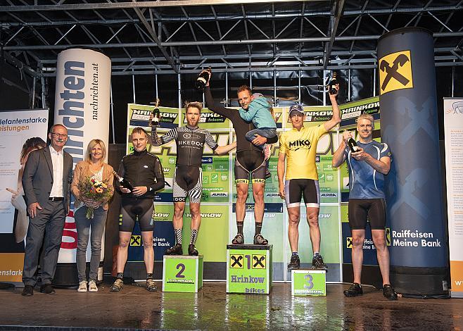  Podest des Promirennens MTB, Mountainbike
