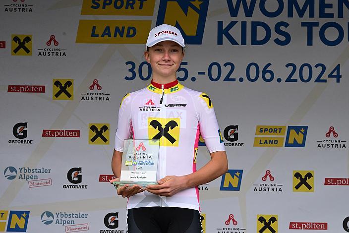 Beste Juniorin Viktoria Chladonova (SVK, Slovakia Mix)  Etappensiegerin 02.06.2024. 4. Etappe, Waidhofen an der Ybbs. - Hochkar,  Sportland NOE WOMENS  KIDS Tour