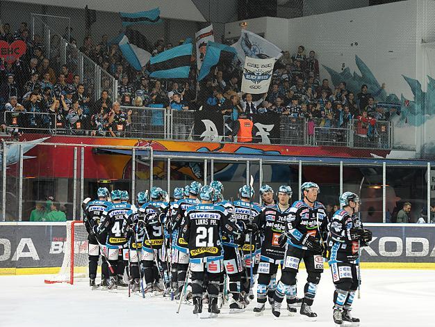 Linz gewinnnt in Salzburg, Red Bull Salzburg vs Liwest Black Wings Linz