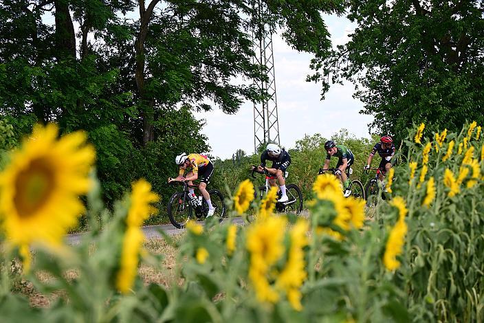 Emanuel Zangerle (AUT, Team Vorarlberg), Valentin Poschacher (AUT, Hrinkow Advarics),  ÖM Staatsmeisterschaft, Strassenrennen,, Illmitz, Burgenland