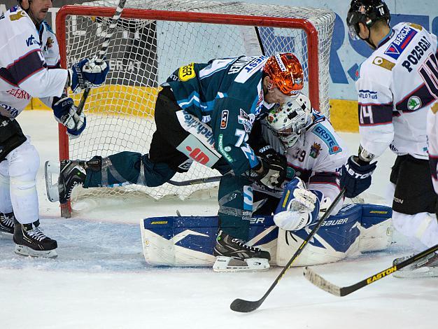 Gregor Baumgartner, Linz im Angriff, EHC Liwest Black Wings Linz vs SAPA Fehervar AV19