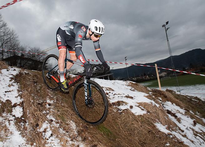 Stefan Kovar (AUT, Tirol KTM Cycling Team)  Rad Cyclo Cross Staatsmeisterschaft 2021, Neusiedl/Waidamannsfeld, Niederösterreich