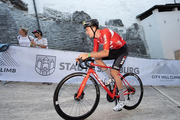 Daniel Auer (AUT, WSA KTM Graz) City Hill Climb Salzburg, Festung Hohensalzburg, Radsport, Bergrennen