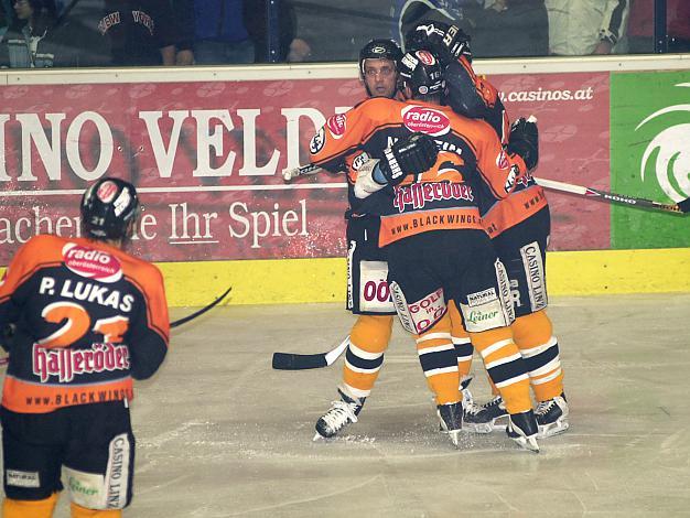 Serge Poudrier, Linz feiert mit den Wings