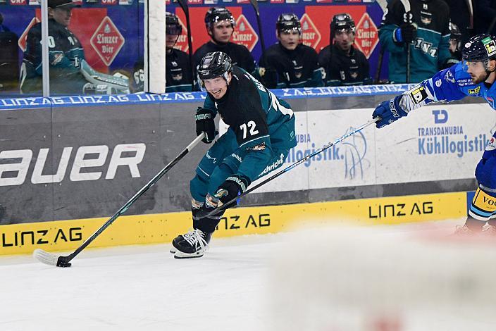 Trenton Bliss (Steinbach Black Wings), Testspiel Steinbach Black Wings Linz vs EC VSV, Linz AG Eisarena 