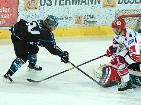 Daniel Pastl, Linz im Angriff, HC TWK Innsbruck vs. EHC Liwest Black Wings Linz Testspiel, Haiefest