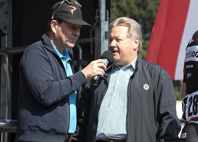 Walter Ameshofer (LRV OÃ– Vize PrÃ¤sident), Dir. Harald Mayer, (Ã–RV PrÃ¤sident) 59. Rad SaisonerÃ¶ffnungsrennen Leonding, Rad Bundesliga 2019