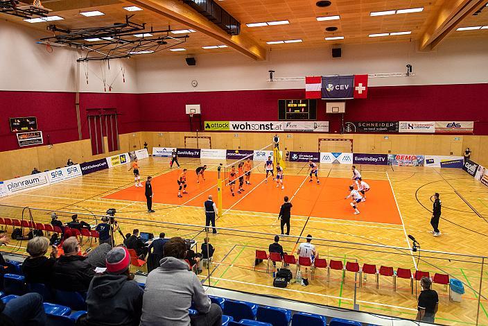 Volleyball CEV Challenge Cup VCA Amstetten NÖ vs Lausanne UC (Schweiz)