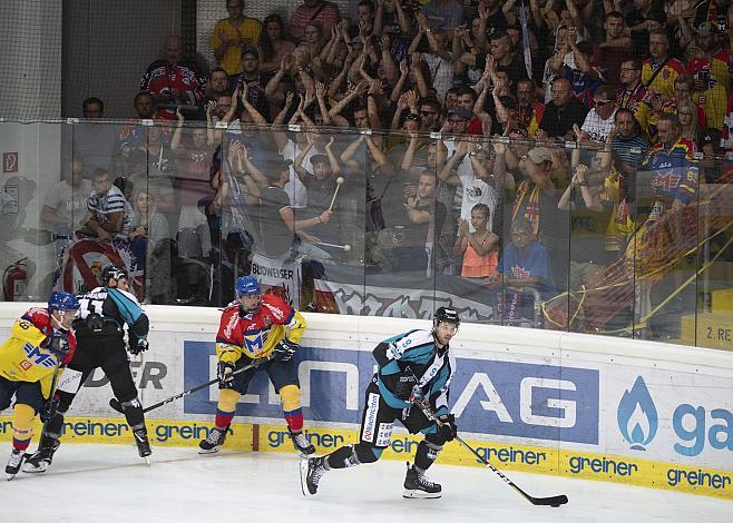 Rick Schofield (EHC Liwest Black Wings Linz) Eishockey Testspiel, EHC Liwest Black Wings - CEZ Motor Ceske Budejovice