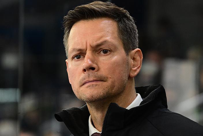 Head Coach Philipp Lukas (Steinbach Black Wings Linz), 26. Runde ICE, Steinbach Black Wings Linz vs HCInnsbruck, Linz AG Eisarena 
