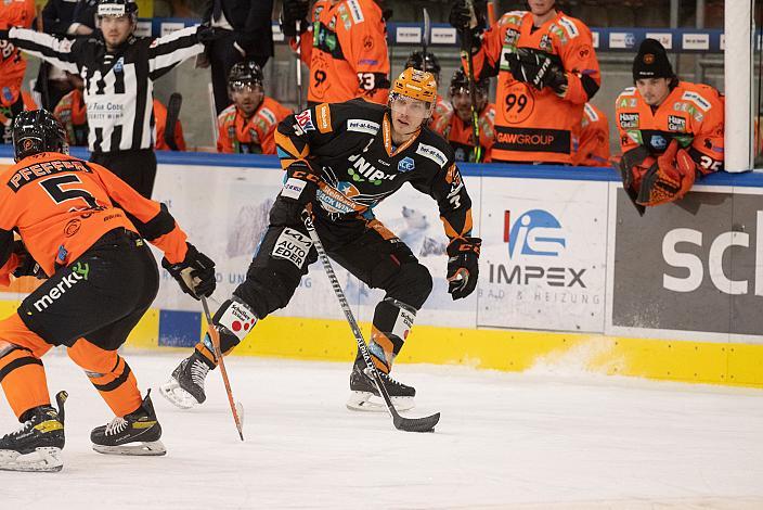 Brian Lebler (Steinbach Black Wings Linz) Steinbach Black Wings Linz vs Moser Medical Graz 99ers, bet-at-home ICE Hockey League