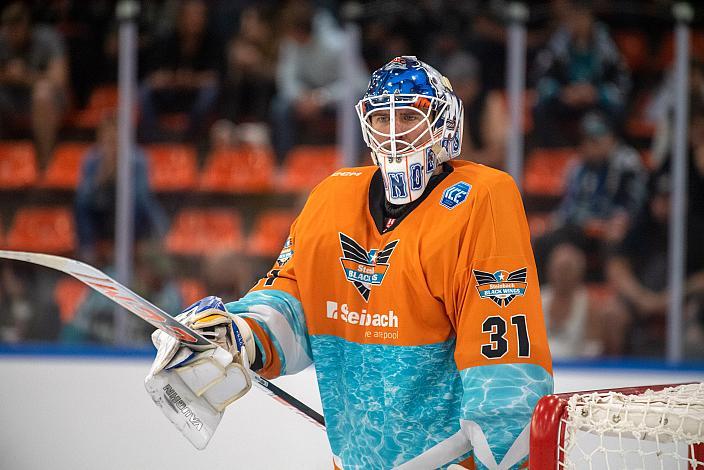 Tormann Jared Coreau (Steinbach Black Wings Linz) Steinbach Black Wings Linz  vs HC Motor Cesky Budejovice Test