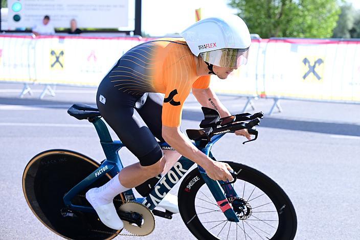 Adrian Stieger (AUT, Cycling Team Schwingshandl) ÖM Staatsmeisterschaft, Zeitfahren, Frauenkirchen, Burgenland