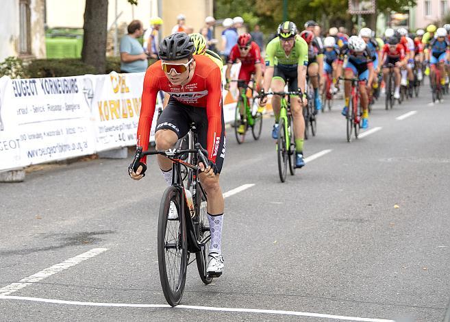 Daniel Auer (AUT, Team WSA Graz ARBOE) Heurigen Grand Prix Klein-Engersdorf,  U23, Elite Damen und Herren