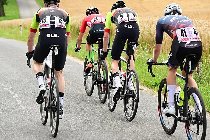 Im Führungstrikot Jaka Primozic (SLO, Hrinkow Advarics) 52. Erlauftaler Radsporttage Herren, Road Cycling League Austria