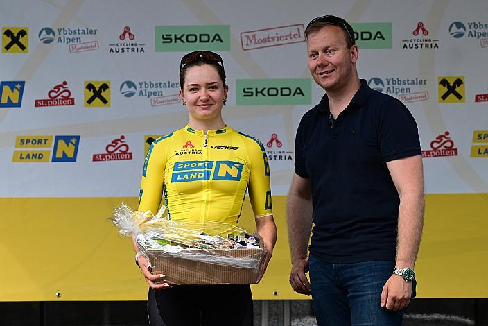 Gesamtführende Liv Wenzel (LUX, Luxembourg) Amstetten-Amstetten, Sportland NÖ women tour