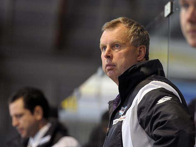 Trainer Robert Daum,  EHC Liwest Black Wings Linz vs Dornbirner EC
