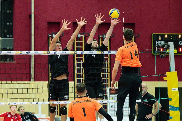 Michael Czwewinski (VCA Amstetten Niederösterreich) VCA Amstetten Niederösterreich vs Raiffeisen Waldviertel Volleyball Team, Volleyball Supercup