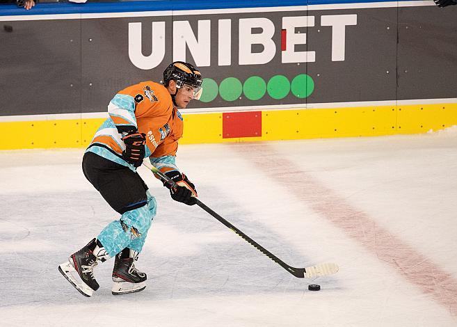 Emilio Romig (Steinbach Black Wings Linz) Steinbach Black Wings Linz  vs MAC Budapest