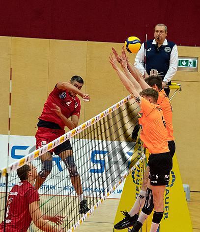 Szymon Rakowski (VCA Amstetten Niederösterreich) Volleyball Europacup VCA Amstetten NÖ vs VSC Law Academy Kharkiv (UKR)