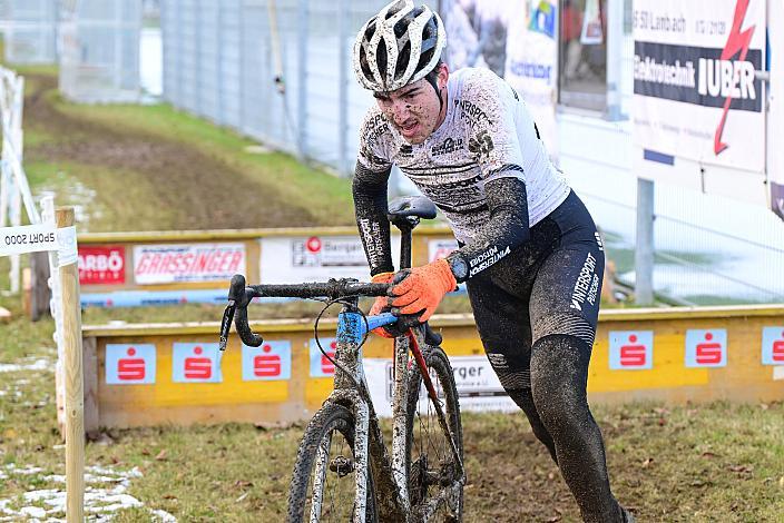 2. Platz Jakob Reiter (AUT, Mühlviertel Biketeam),  Radquerfeldein GP um das Sportzentrum Gunskirchen, Rad Cyclo Cross,