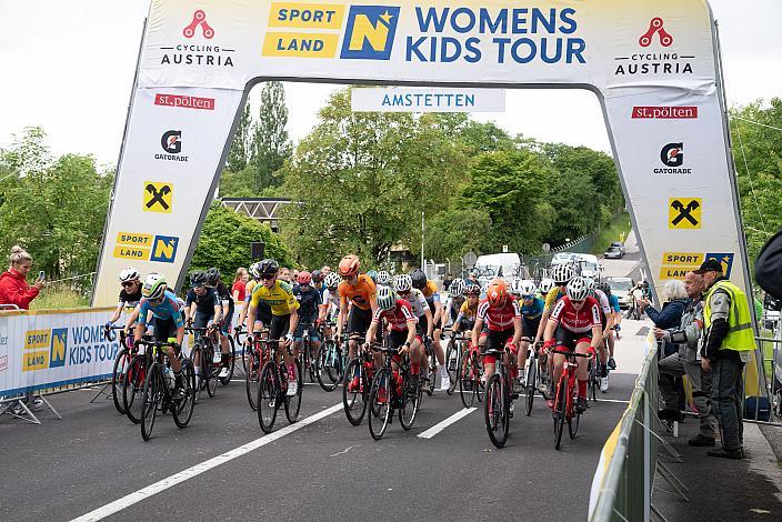 Start Kids Tour, 01.06.2024. 3. Etappe, Amstetten,  Sportland NOE WOMENS  KIDS Tour