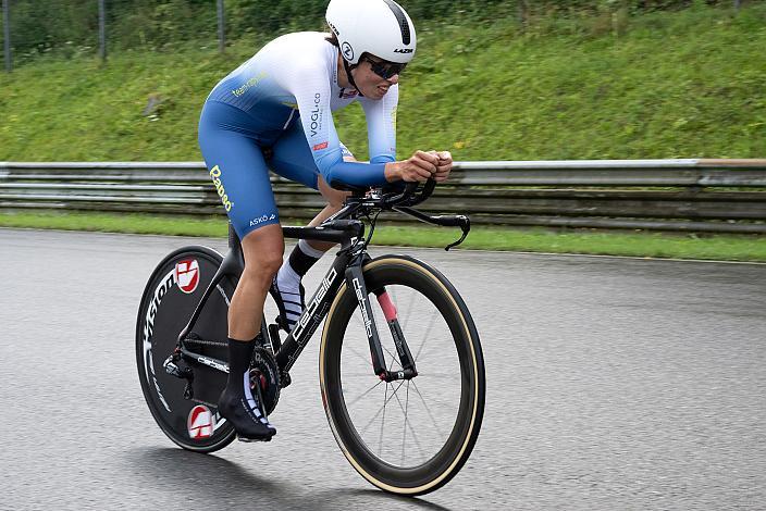 Sabina Stadler (AUT, Arbö Rapso Knittelfeld) MYGYM Race am Salzburg Ring, Zeitfahren, Road Cycling League Austria, Cycling Austria, Damen Elite, 