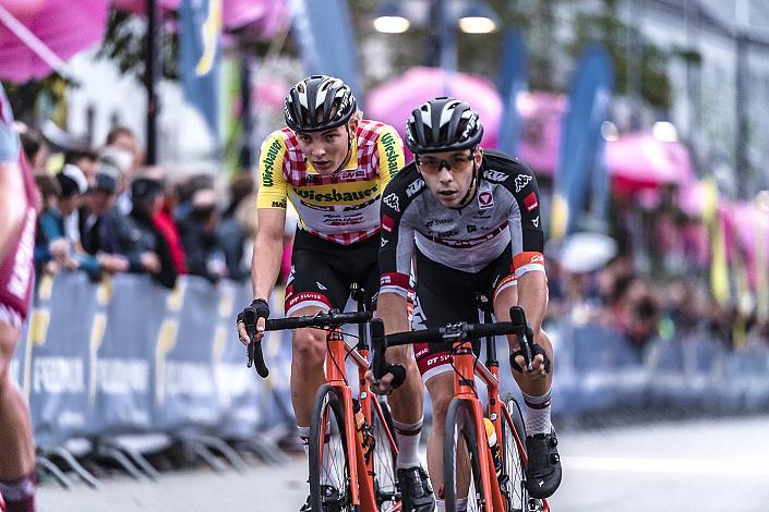 Georg Zimmermann (GER, Tirol KTM Cycling Team), Florian Gamper (AUT, Tirol KTM Cycling Team), Wels Innenstadtkriterium