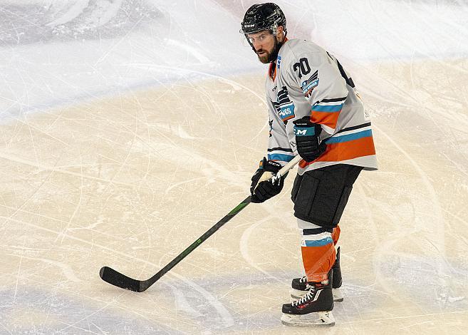 Will Pelletier (Black Wings 1992) Black Wings Linz vs HC Innsbruck „die Haie“,  Eishockey, Testspiel