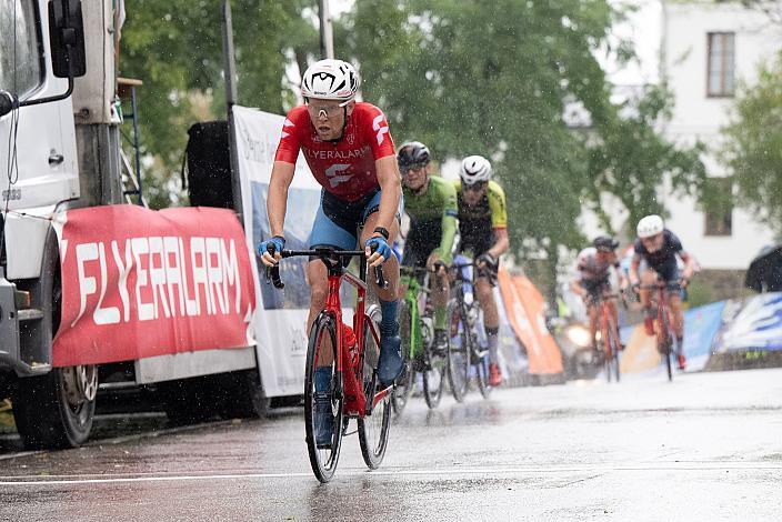 Sieger in Braunau Daniel Turek (CZE, Team Felbermayr Simplon Wels) im Roten Trikot des Ligaführenden, Radsport, Herren Radliga, Ranshofen, 23. Braunauer Radsporttage