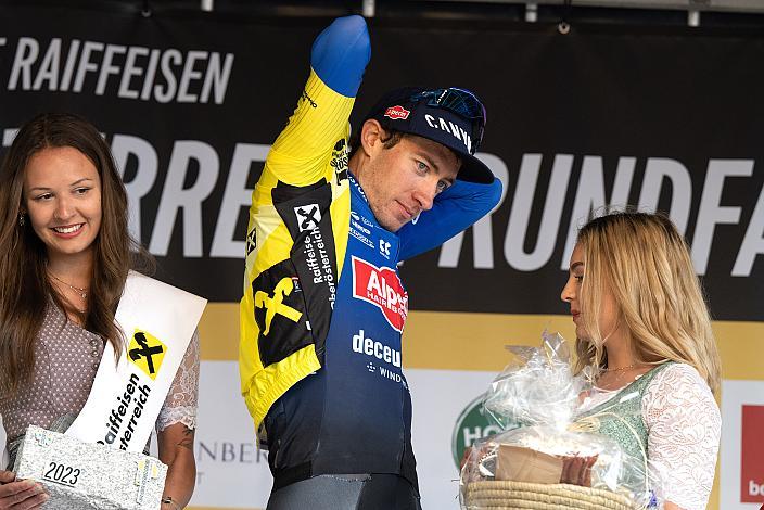 Etappen und Gesamtsieger Luca Vergallito (ITA, Alpecin-Deceuninck Development Team) 3. Etappe St.Florian/Asten  - Hinterstoder, Int. Raiffeisen Oberösterreich Rundfahrt UCI Kat. 2.2