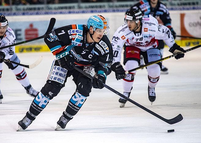 Brian Lebler (EHC Liwest Black Wings Linz)  Eishockey,  EHC Liwest Black Wings Linz vs HC Orli Znojmo