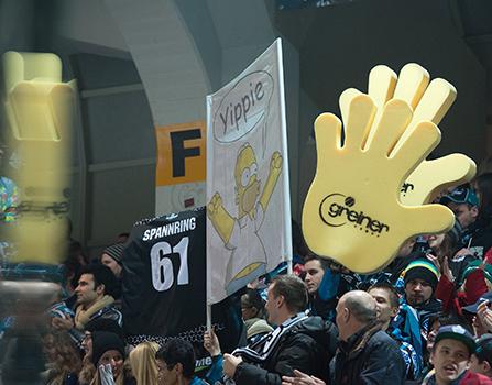 Fans, EHC Liwest Black Wings Linz vs Dornbirner Eishockey Club